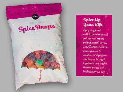 Spice Up Your Life
Zippy, zingy, and zestful, these treats will perk up your mouth and put a spark in your step. Cinnamon, clove, anise, spearmint, sassafras, and peppermint flavors, brought together in one bag for the sole purpose of brightening your day.